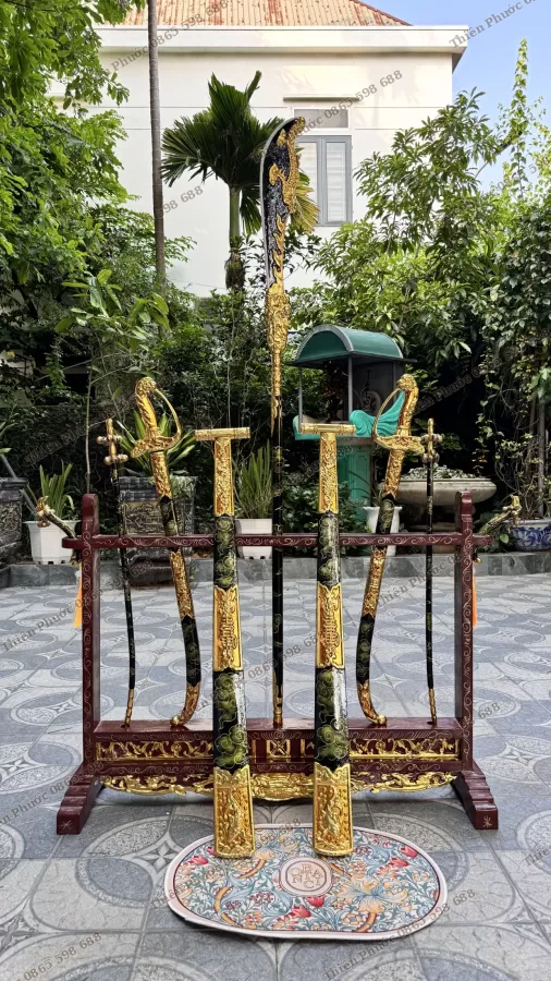 Bộ Binh Khí Hầu Màu Xanh I Pháp Khí Hầu Màu Xanh – ảnh 11 – mã DT-006-10