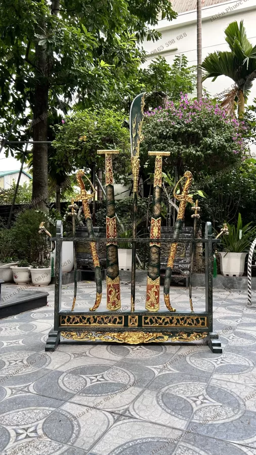 Bộ Binh Khí Hầu Màu Xanh I Pháp Khí Hầu Màu Xanh – ảnh 18 – mã DT-006-17