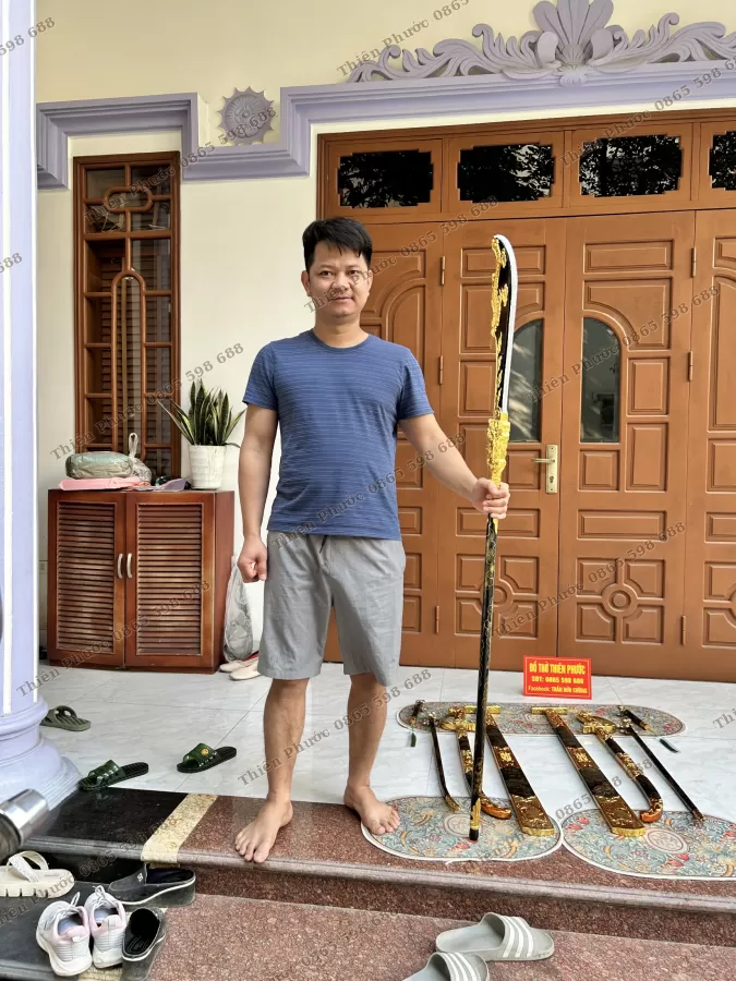 Bộ Binh Khí/Pháp Khí Hầu Màu Đen – ảnh 2 – mã DT-028-02