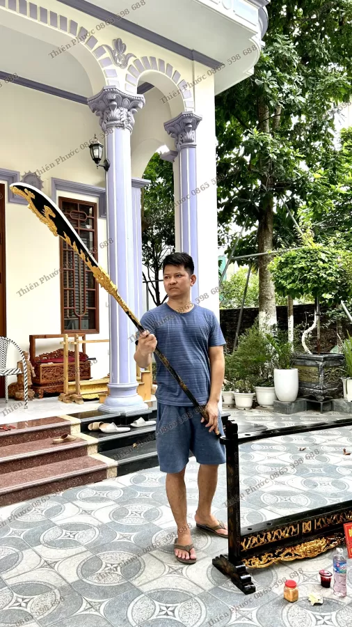 Bộ Binh Khí/Pháp Khí Hầu Màu Đen – ảnh 3 – mã DT-028-05