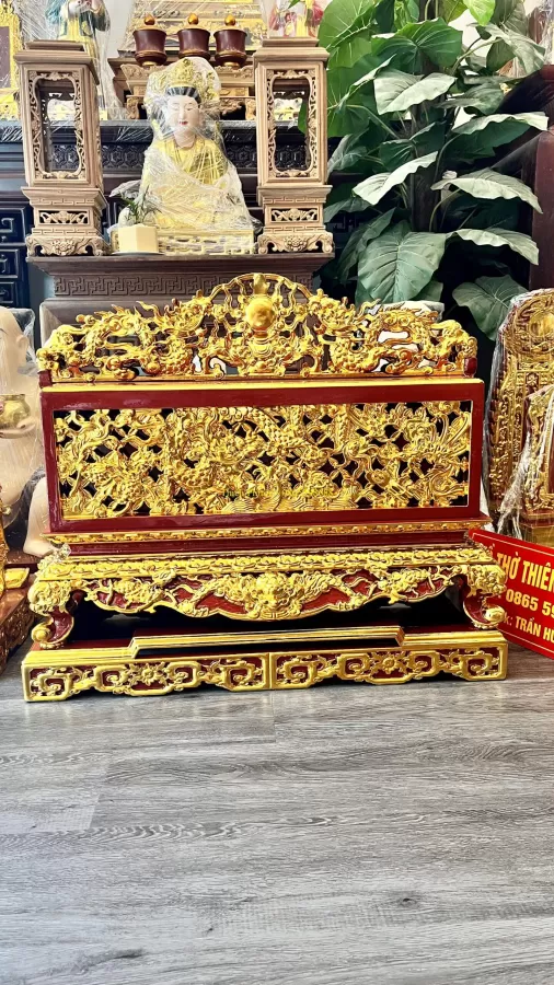 Hòm sắc phong trạm tứ diện – ảnh 2 – mã DT-005-02