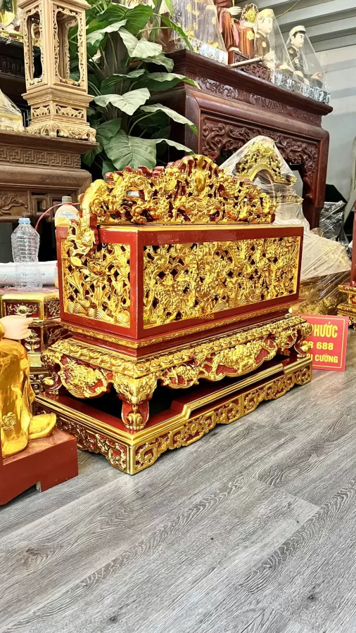Hòm sắc phong trạm tứ diện – ảnh 3 – mã DT-005-03