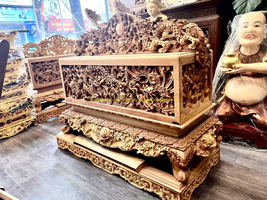 Hòm sắc phong trạm tứ diện – ảnh 8 – mã DT-005-08