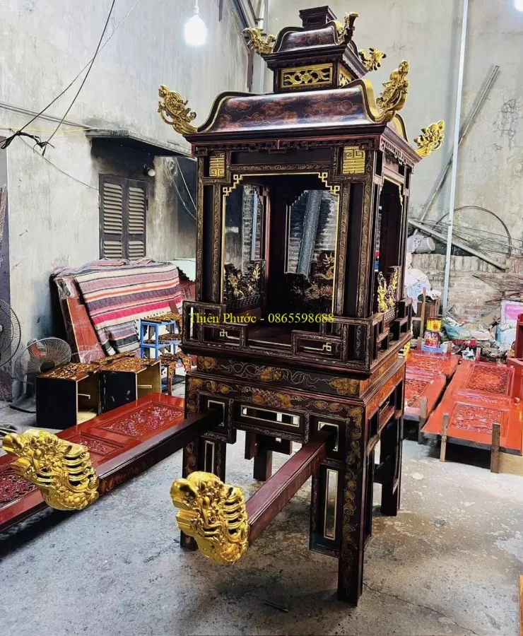 Kiệu Bát Cống - Kiệu Thần – ảnh 6 – mã DT-015-06