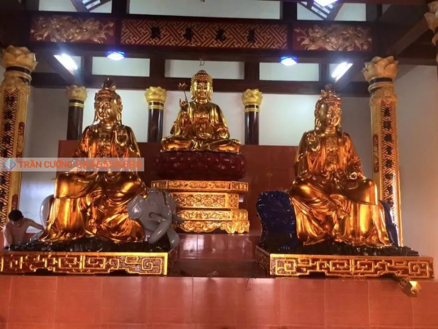 Thích ca - Văn Thù - Phổ Hiền – mã TP-005-01
