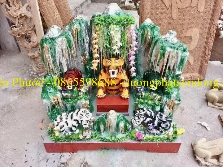 Tranh và tượng Ngũ Hổ – ảnh 8 – mã TTP-066-08