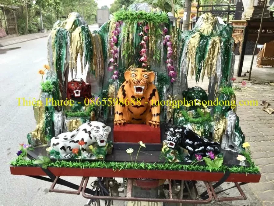 Tranh và tượng Ngũ Hổ – ảnh 13 – mã TTP-066-13