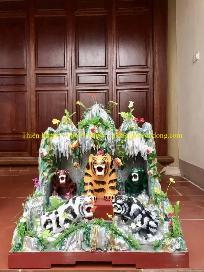 Tranh và tượng Ngũ Hổ – ảnh 16 – mã TTP-066-16