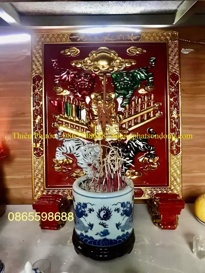 Tranh và tượng Ngũ Hổ – ảnh 22 – mã TTP-066-22