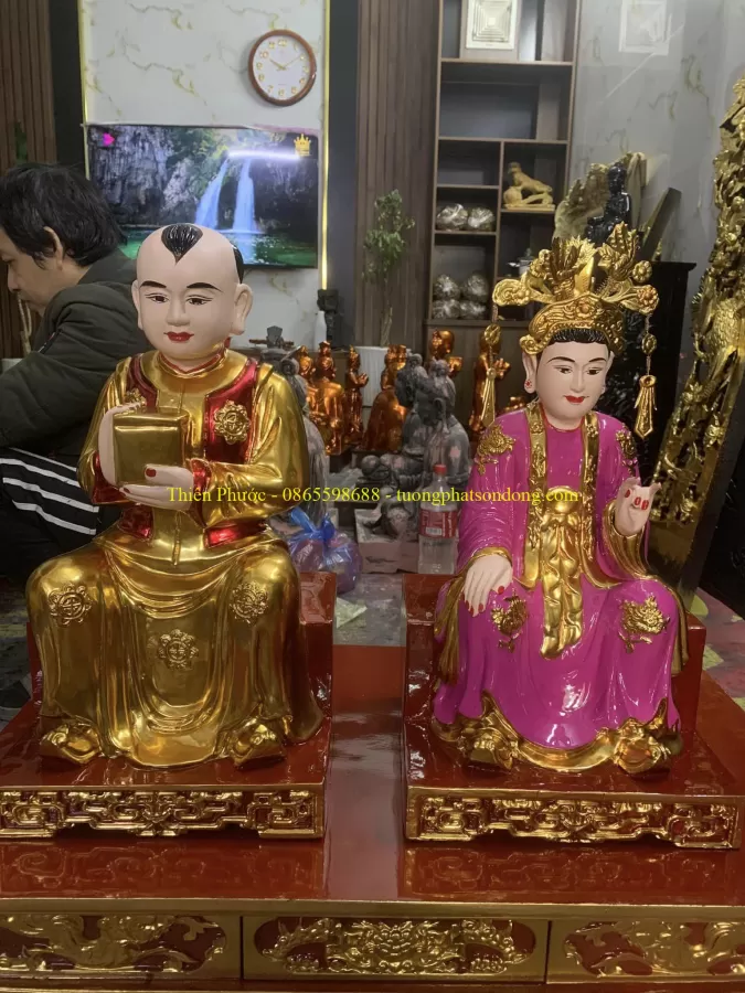 Tranh và tượng Ngũ Hổ – ảnh 25 – mã TTP-066-25
