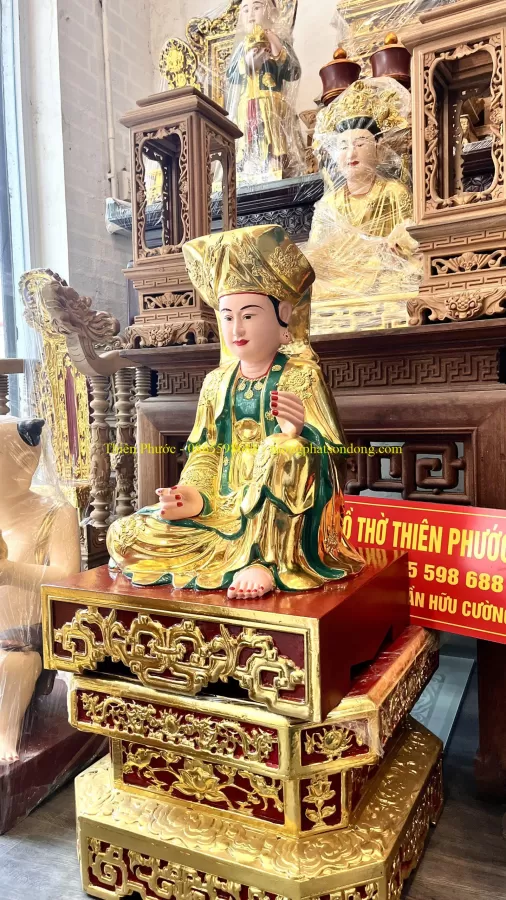Tượng Chầu Đệ Nhị Thượng Ngàn – ảnh 5 – mã TTP-069-05