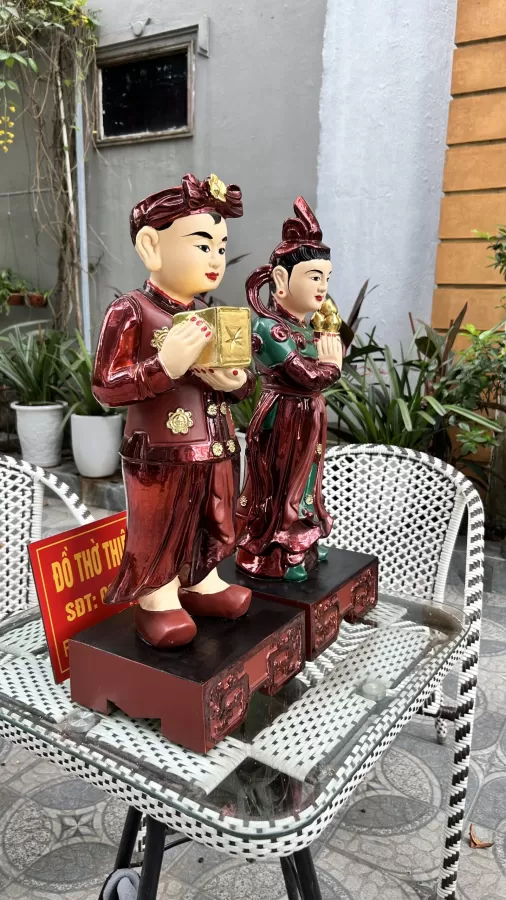 Tượng Cô Cậu Hầu Cận – ảnh 4 – mã TTP-095-04