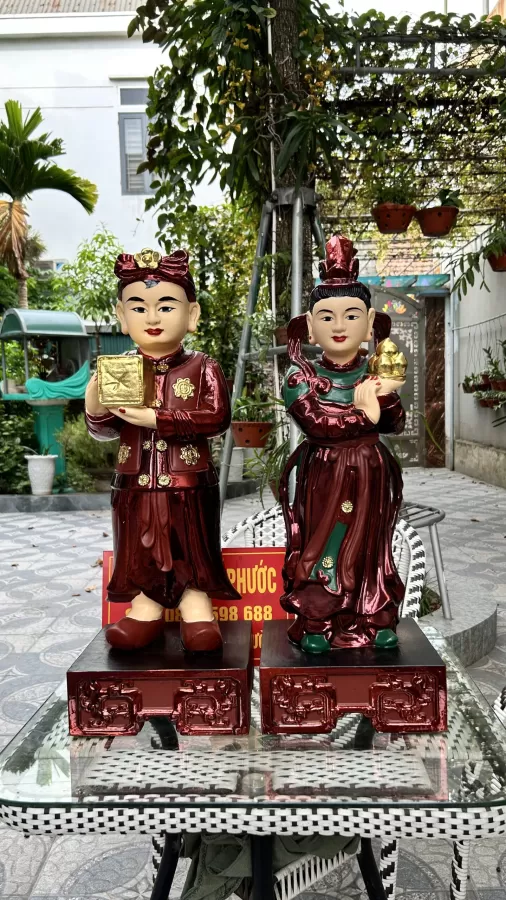 Tượng Cô Cậu Hầu Cận – ảnh 5 – mã TTP-095-05