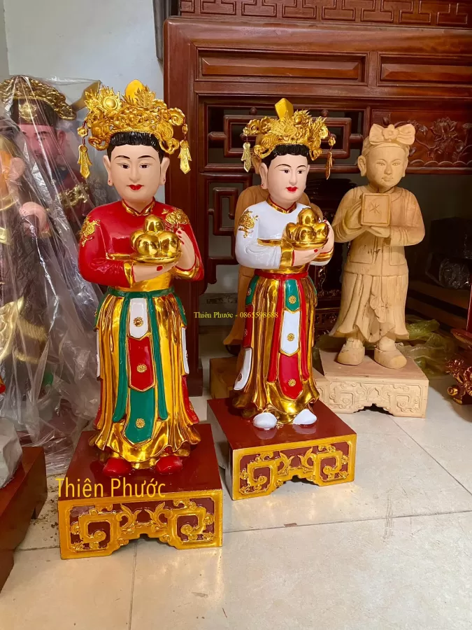 Tượng Cô Cậu Hầu – ảnh 5 – mã TTP-086-06