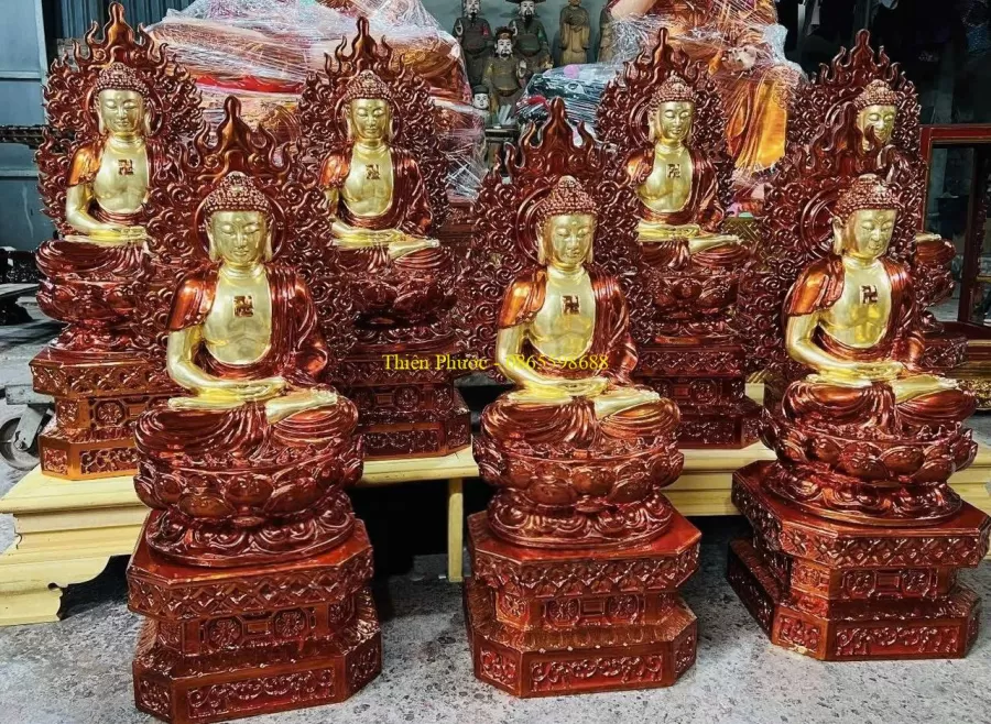 Tượng Đức Phật Dược Sư – ảnh 4 – mã TTP-088-04