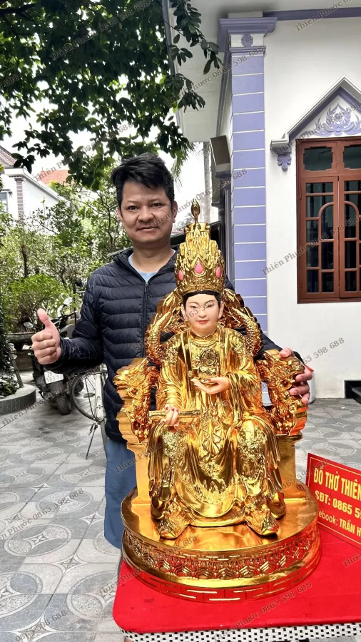 Tượng Mẫu Cửu Trùng Thiên – ảnh 22 – mã TTP-107-22