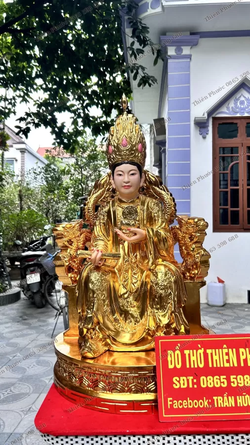 Tượng Mẫu Cửu Trùng Thiên – ảnh 2 – mã TTP-107-02