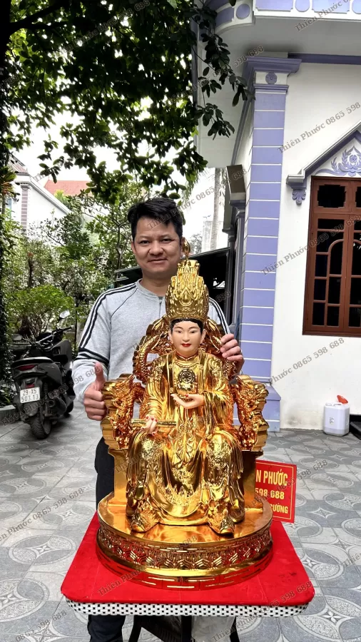 Tượng Mẫu Cửu Trùng Thiên – ảnh 6 – mã TTP-108-06