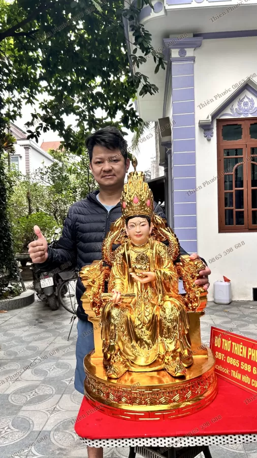 Tượng Mẫu Cửu Trùng – ảnh 2 – mã TTP-082-20