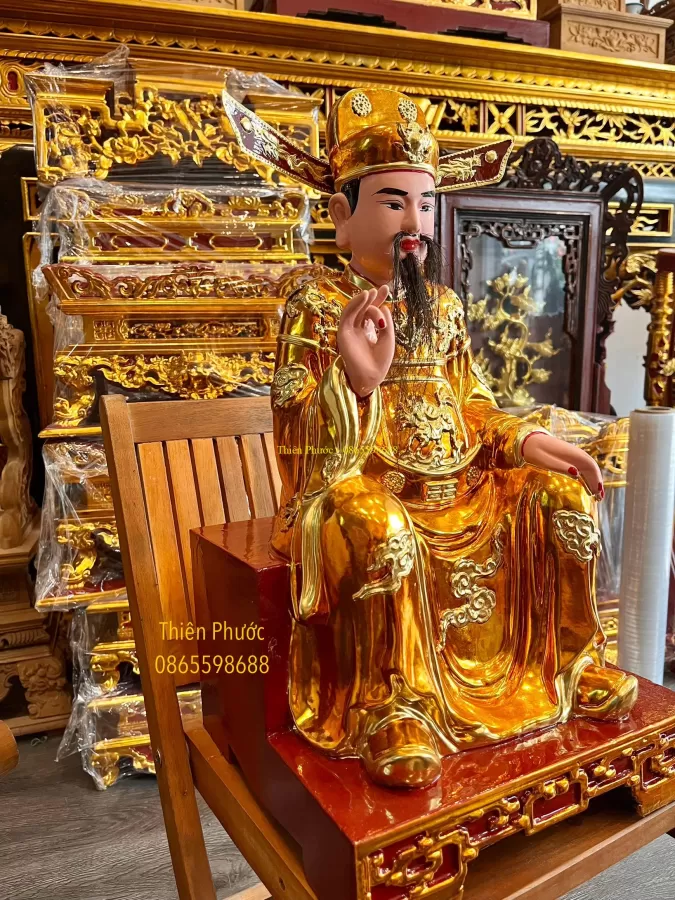 Tượng Ngũ Vị Tôn Quan – ảnh 2 – mã TTP-083-40