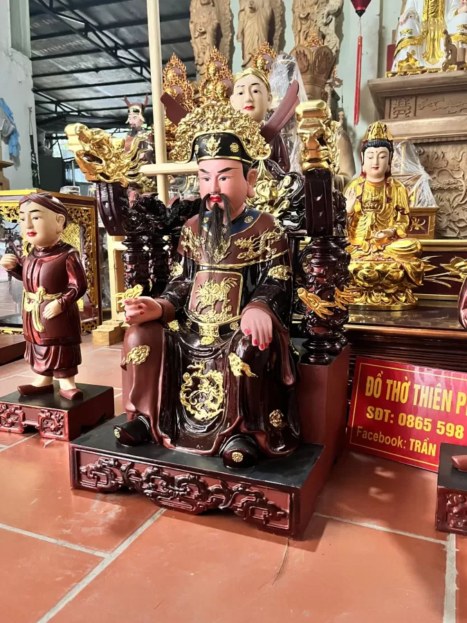 Tượng Ngũ Vị Tôn Quan – ảnh 13 – mã TTP-083-57