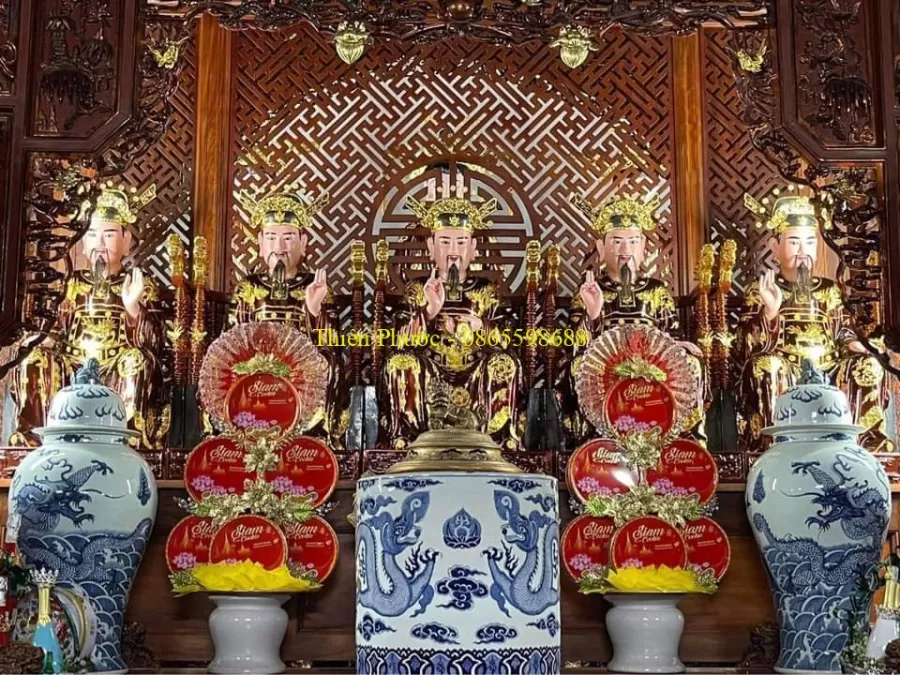 Tượng Ngũ Vị Tôn Quan – ảnh 105 – mã TTP-083-14