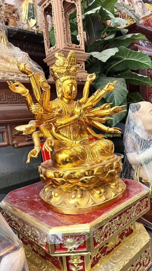 Tượng Phật Chuẩn Đề – ảnh 3 – mã TP-022-03