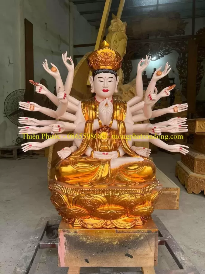 Tượng Phật Chuẩn Đề – ảnh 9 – mã TP-022-10
