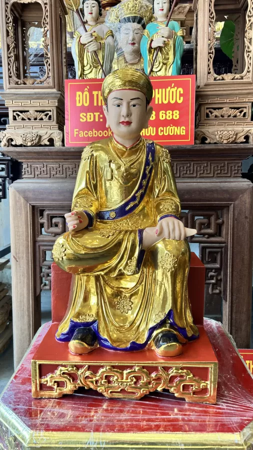 Tượng Quan Hoàng Bảy - Quan Hoàng Bơ - Quan Hoàng Mười – ảnh 2 – mã TTP-090-02