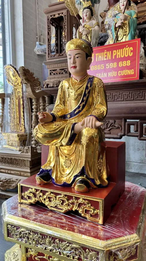 Tượng Quan Hoàng Bảy - Quan Hoàng Bơ - Quan Hoàng Mười – ảnh 4 – mã TTP-090-04