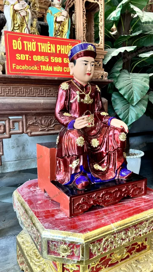 Tượng Quan Hoàng/Ông Hoàng – ảnh 2 – mã TTP-100-09