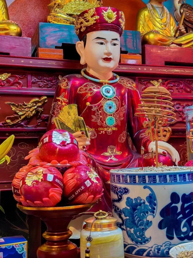 Tượng Quan Hoàng – ảnh 2 – mã TTP-080-02