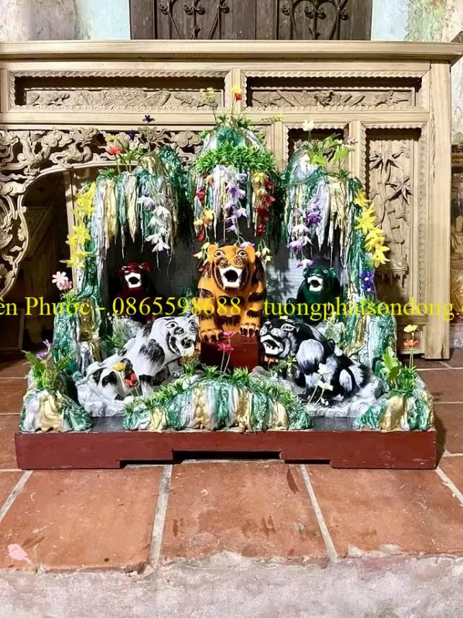 Tượng Quan Ngũ Hổ – ảnh 12 – mã TTP-067-07