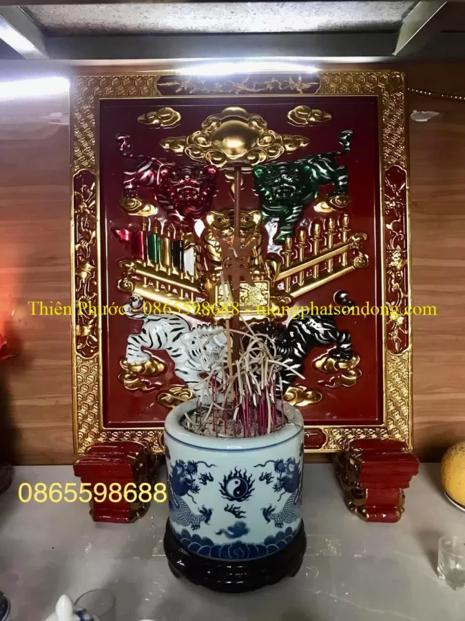 Tượng Quan Ngũ Hổ – ảnh 7 – mã TTP-067-10