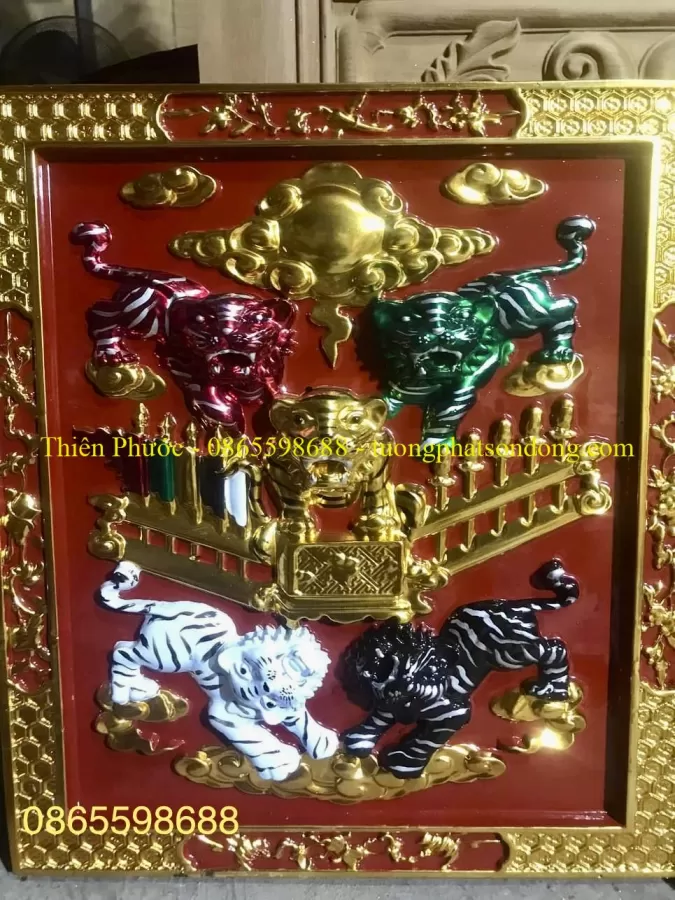 Tượng Quan Ngũ Hổ – ảnh 8 – mã TTP-067-11