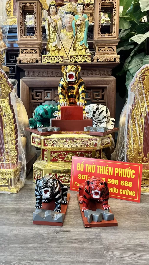 Tượng Quan Ngũ Hổ – ảnh 2 – mã TTP-076-02