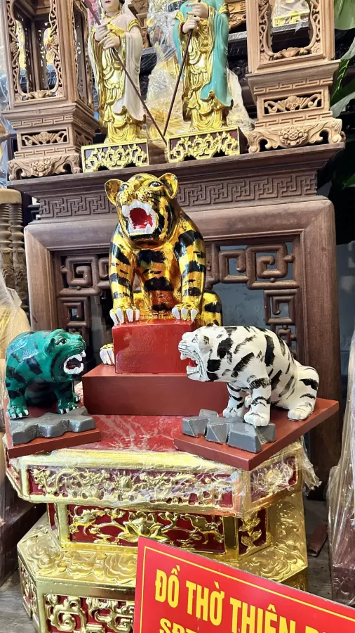 Tượng Quan Ngũ Hổ – ảnh 3 – mã TTP-076-03