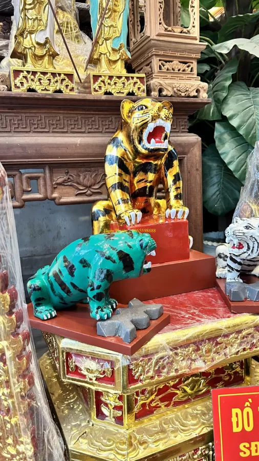 Tượng Quan Ngũ Hổ – ảnh 4 – mã TTP-076-04