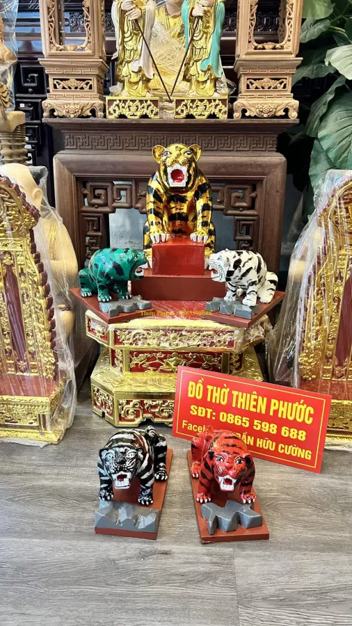 Tượng Quan Ngũ Hổ – ảnh 5 – mã TTP-076-05