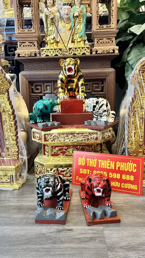 Tượng Quan Ngũ Hổ – ảnh 6 – mã TTP-076-06