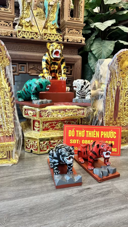 Tượng Quan Ngũ Hổ – ảnh 8 – mã TTP-076-08