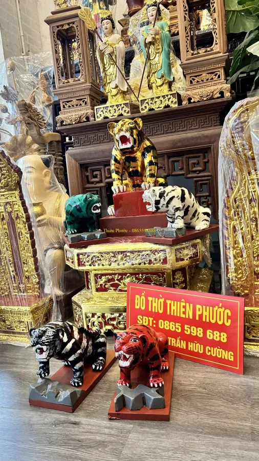 Tượng Quan Ngũ Hổ – ảnh 9 – mã TTP-076-09