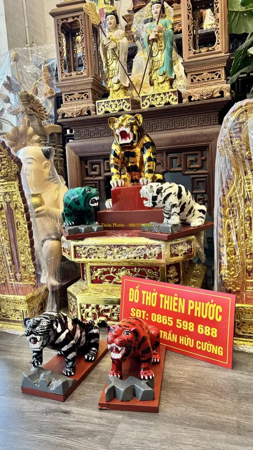 Tượng Quan Ngũ Hổ – ảnh 10 – mã TTP-076-10