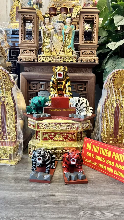 Tượng Quan Ngũ Hổ – ảnh 12 – mã TTP-076-12