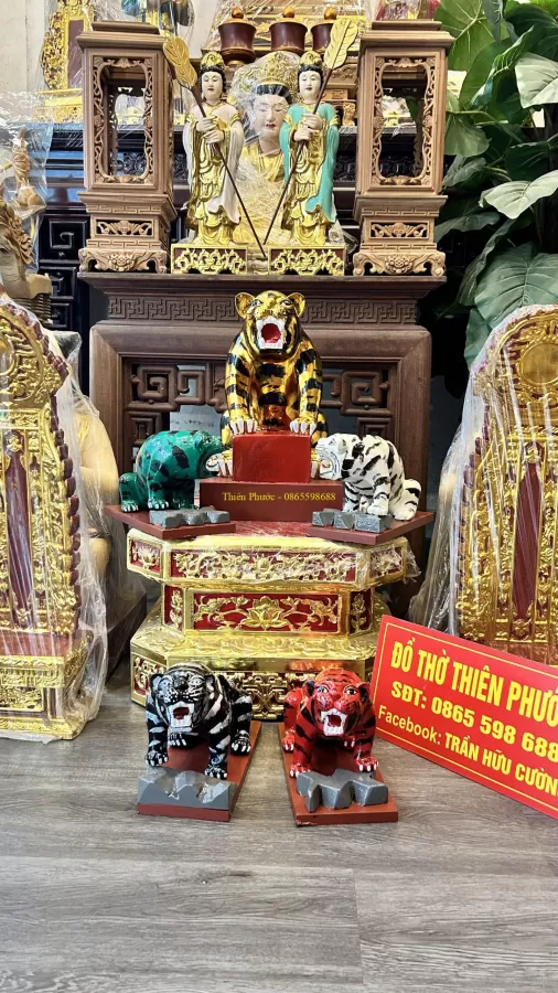 Tượng Quan Ngũ Hổ – ảnh 13 – mã TTP-076-13