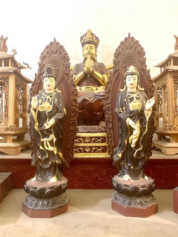 Tượng Quán Thế Âm Bồ Tát (Tượng Phật Bà Quán Âm) – ảnh 3 – mã TP-031-03