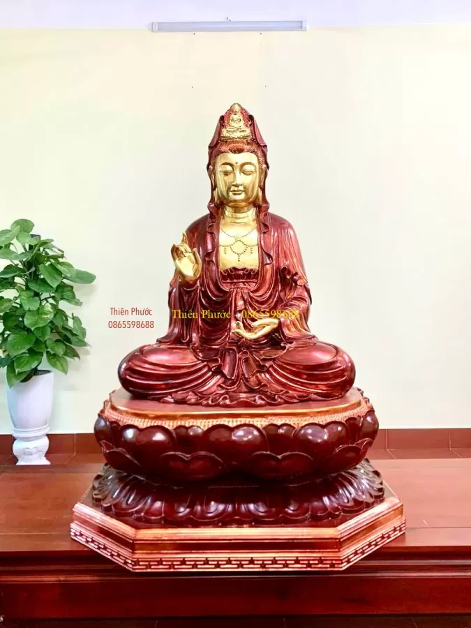 Tượng Quán Thế Âm Bồ Tát (Tượng Phật Bà Quán Âm) – ảnh 6 – mã TP-031-07