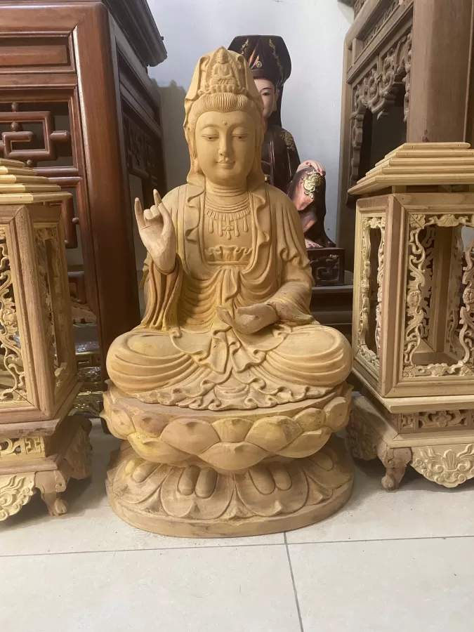 Tượng Quán Thế Âm Bồ Tát (Tượng Phật Bà Quán Âm) – ảnh 7 – mã TP-031-08