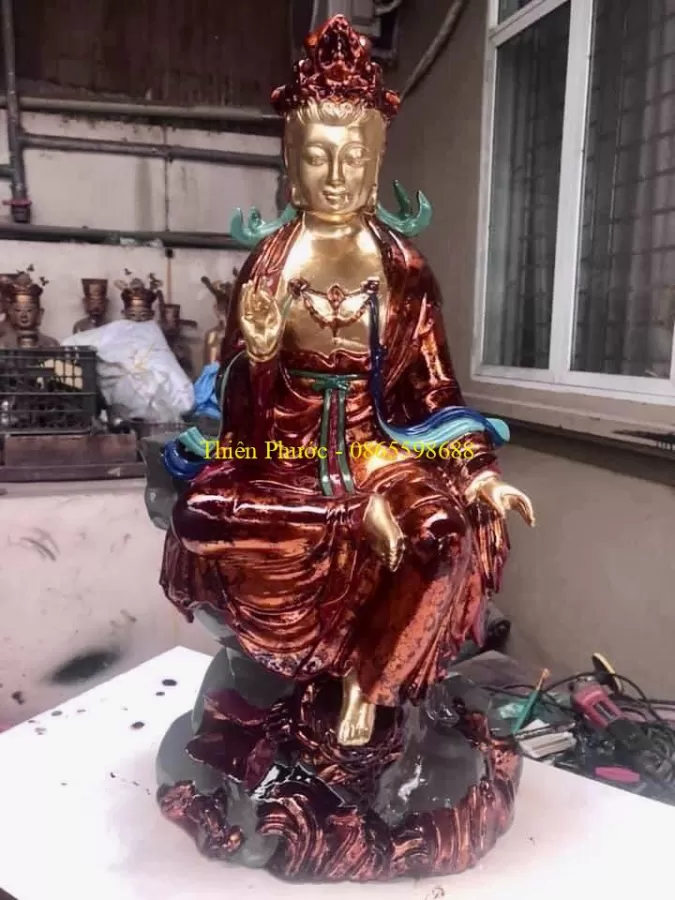 Tượng Quán Thế Âm Bồ Tát (Tượng Phật Bà Quán Âm) – ảnh 33 – mã TP-031-22