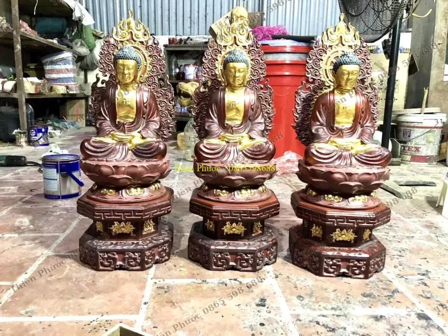 Tượng Tam Thế Phật – ảnh 10 – mã TP-019-13